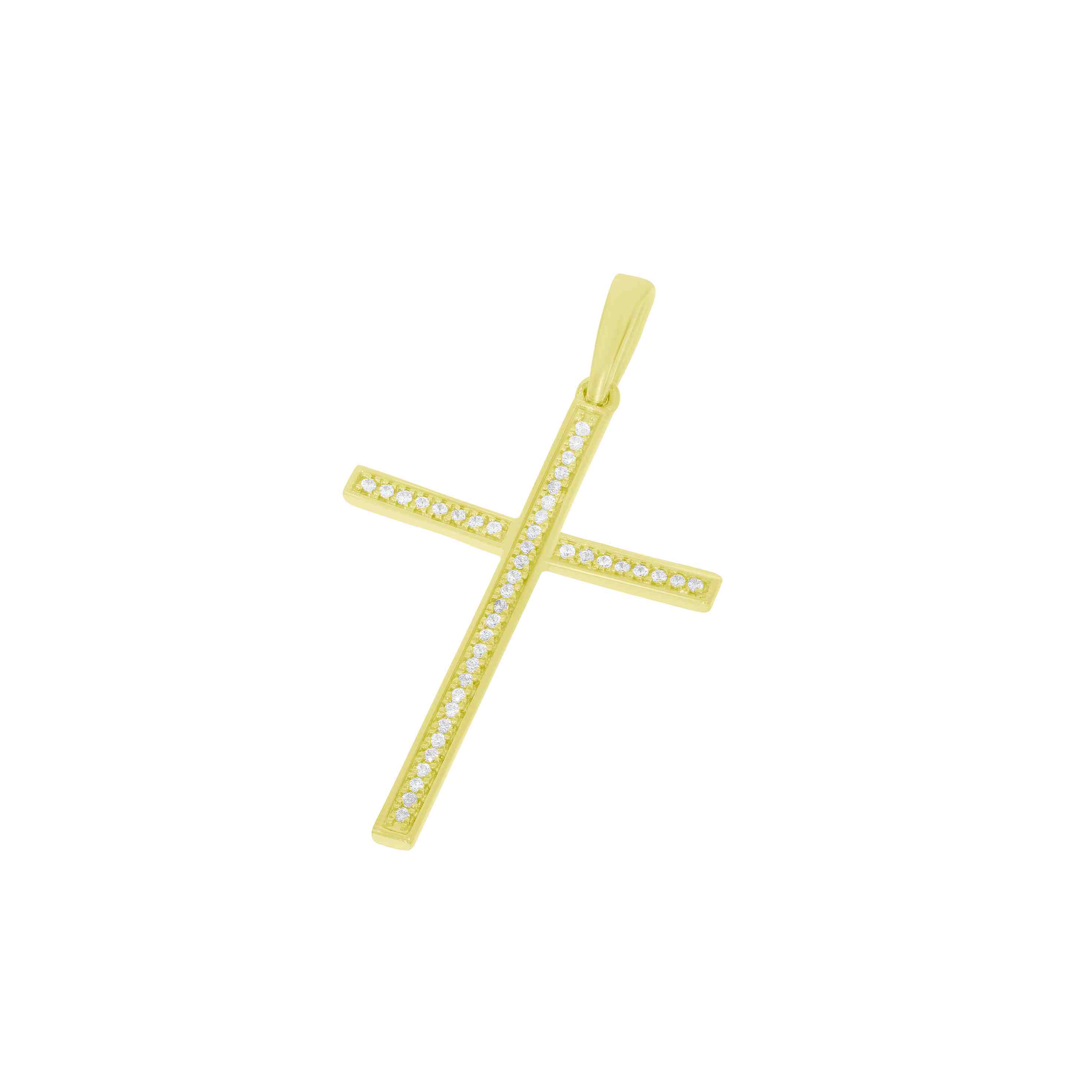 Cross Diamond Pendant PD31249A